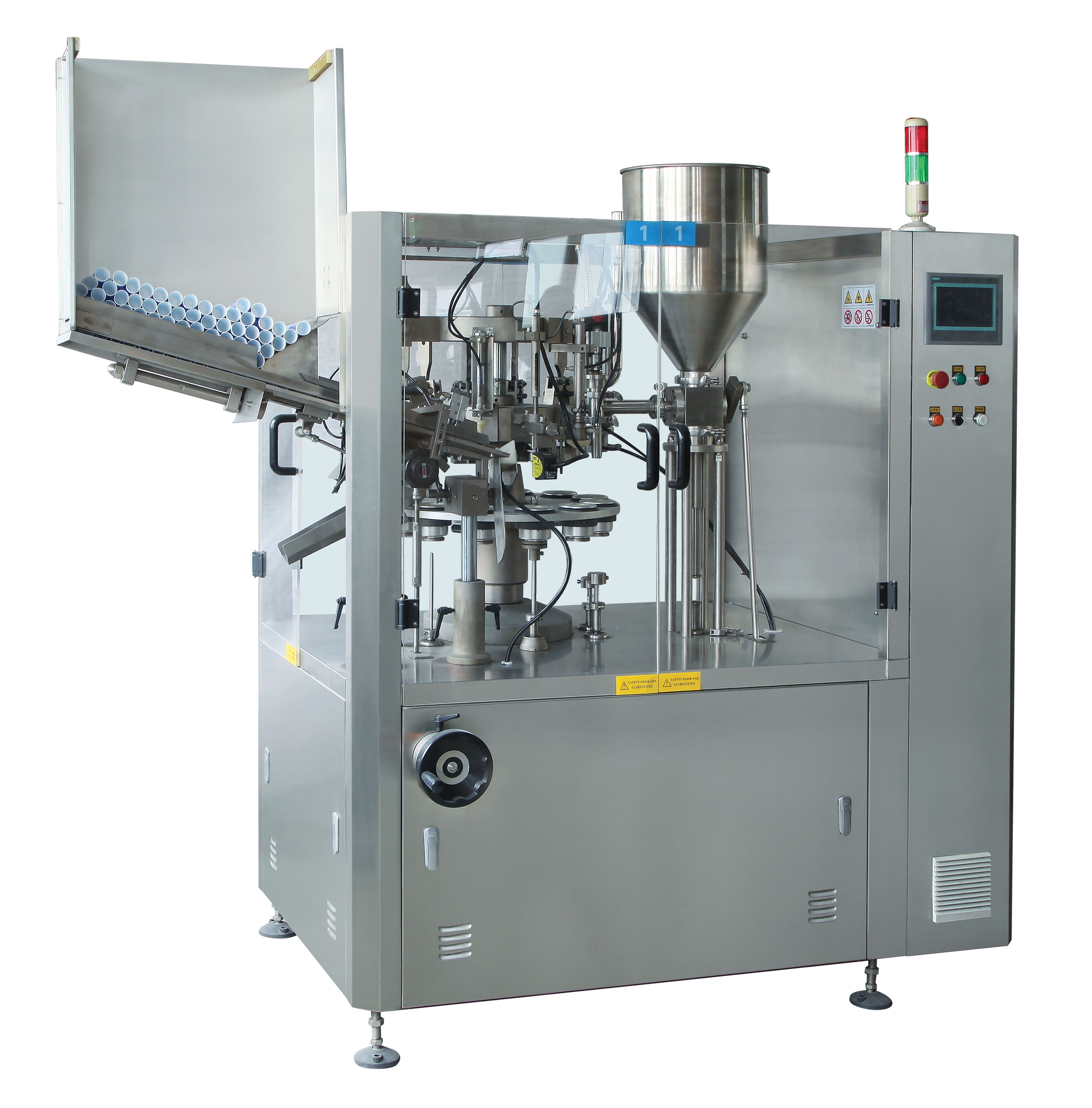NF-80A Automatic plastic laminated tube filling and sealing machine